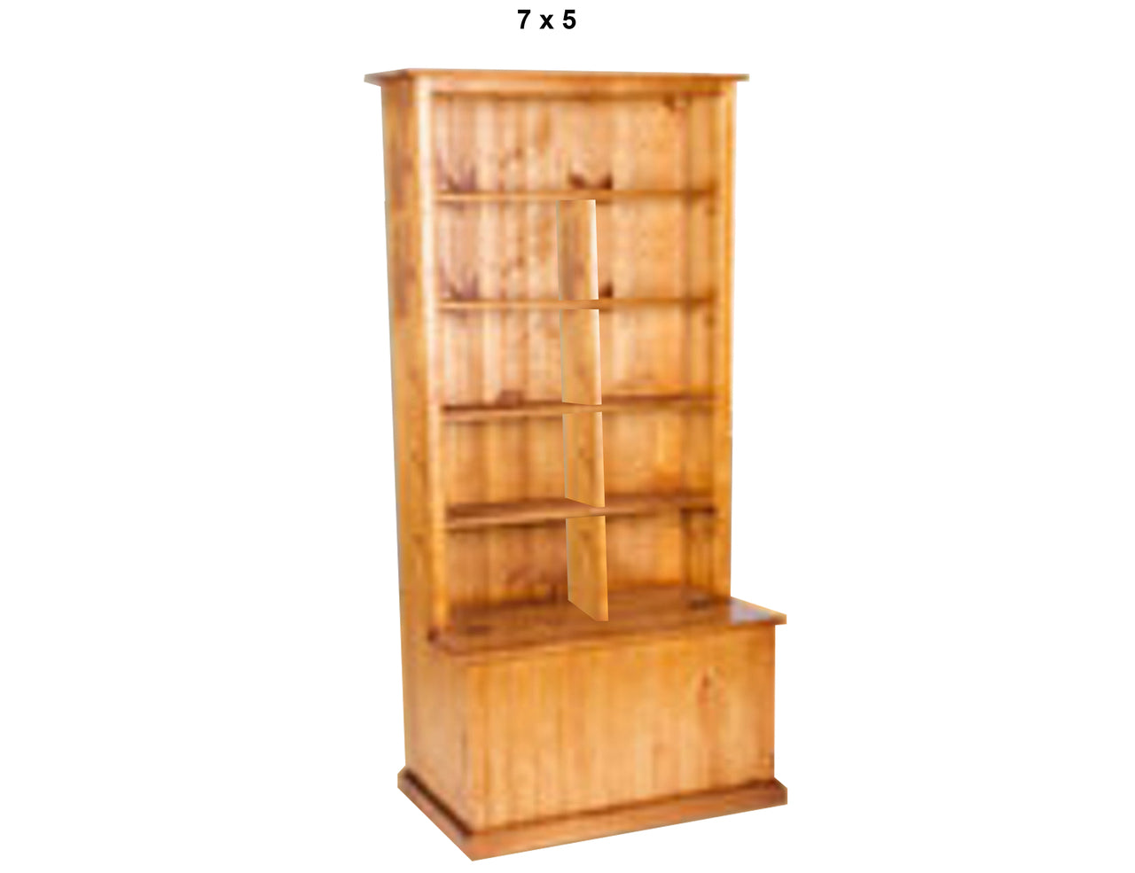 DAWEES (AUSSIE MADE) COMBO + FLIP TOP LID BOOKCASE COLLECTION - ASSORTED STAINED COLOURS - STARTING FROM $649