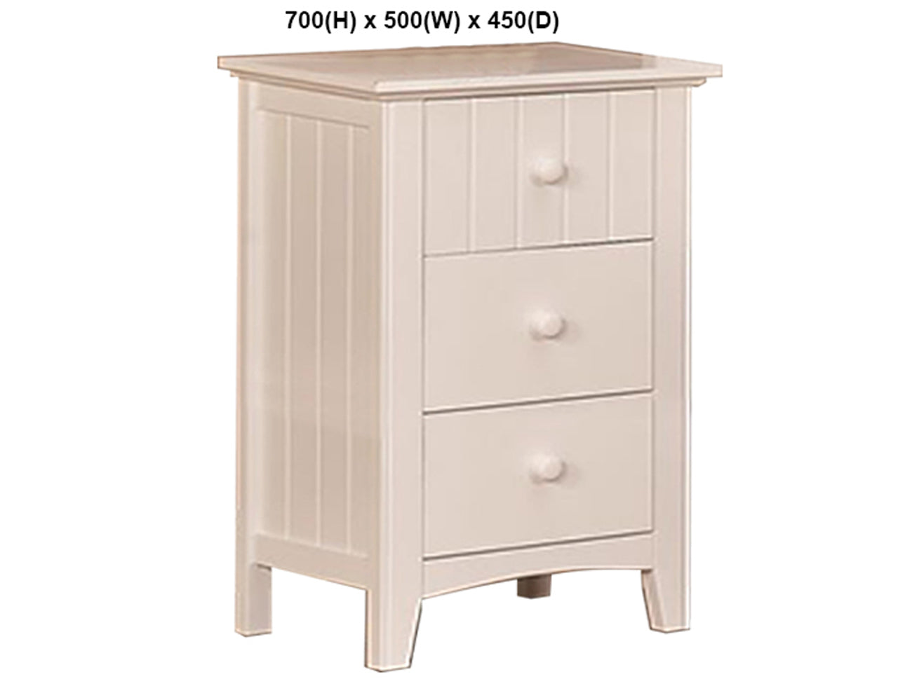 CORBIN (AUSSIE MADE) BEDSIDE TABLE COLLECTION - ASSORTED PAINTED COLOURS - STARTING FROM $399
