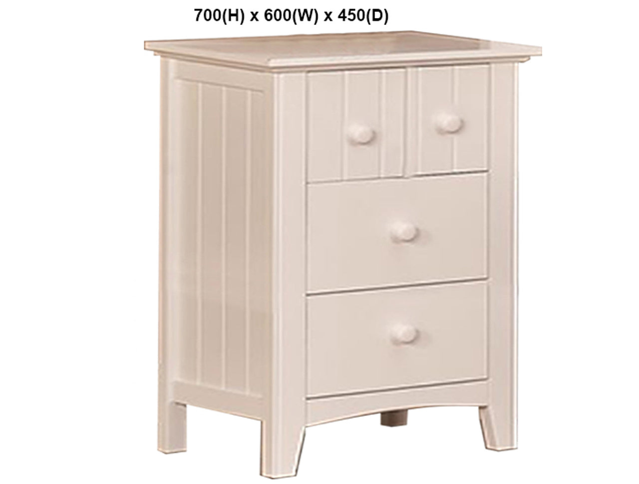 CORBIN (AUSSIE MADE) BEDSIDE TABLE COLLECTION - ASSORTED PAINTED COLOURS - STARTING FROM $399