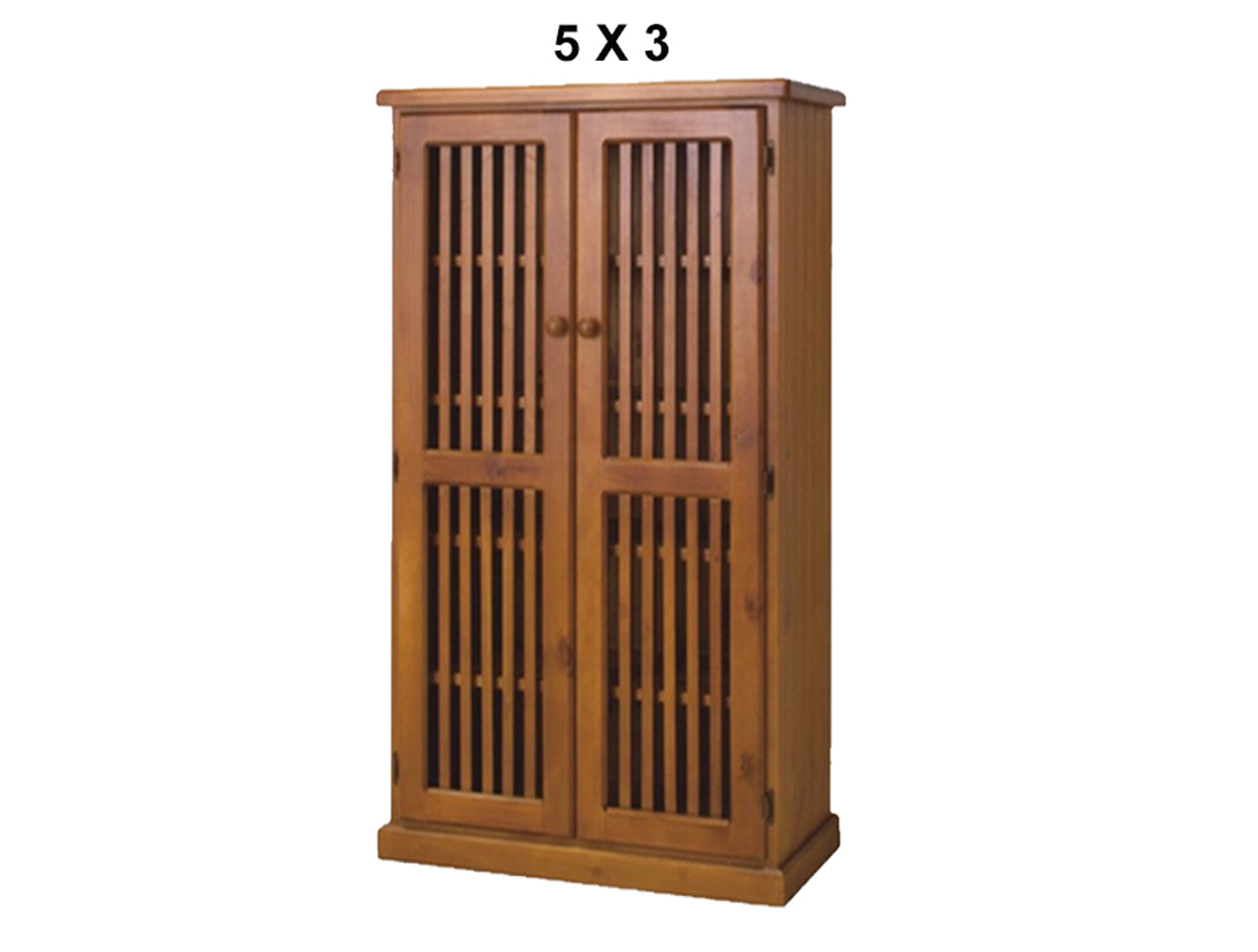 CRYSTAL (AUSSIE MADE) SHOE CABINET - ASSORTED STAINED COLOURS - STARTING FROM $599