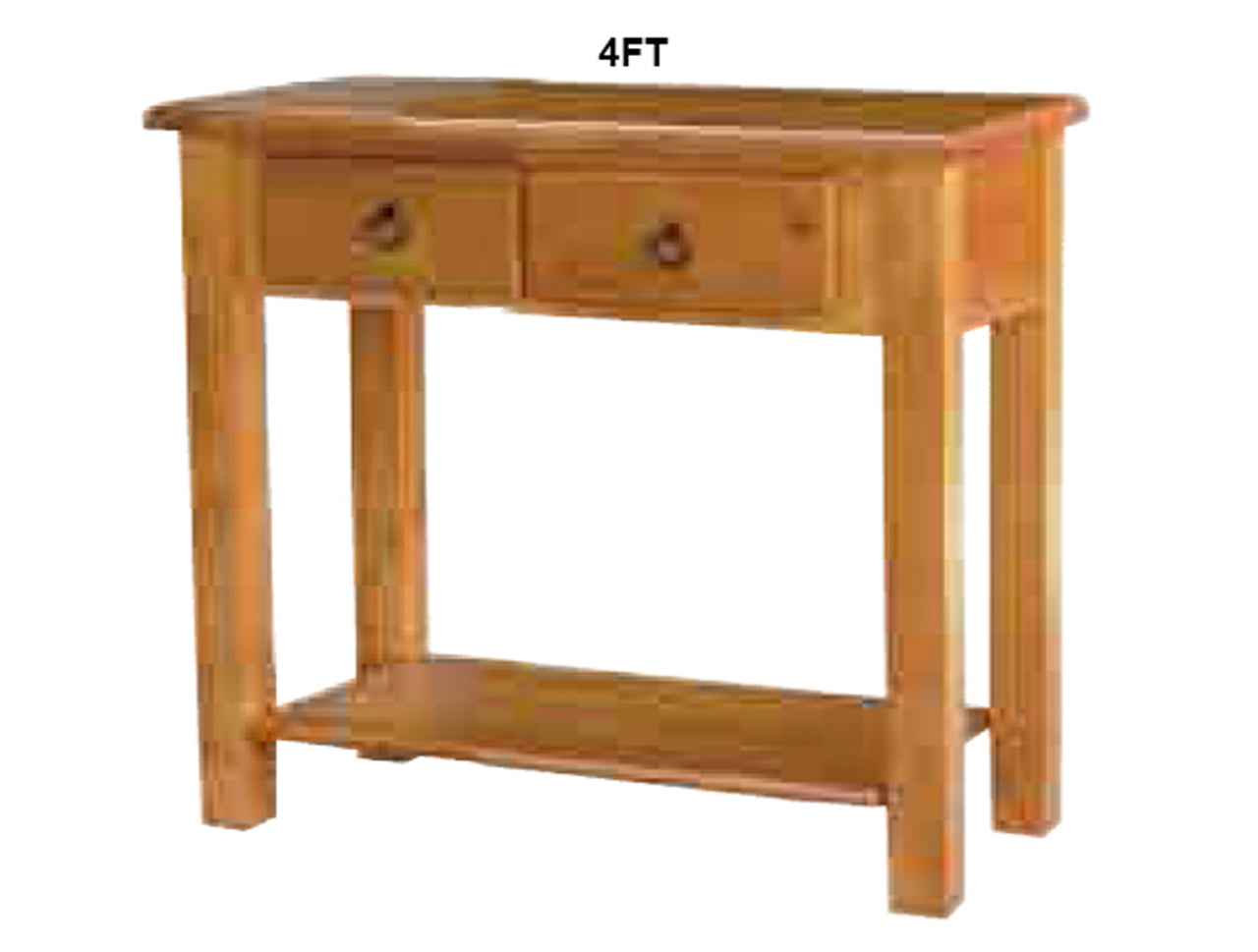 DEEONE (AUSSIE MADE) SOFA / HALL TABLE WITH SQUARE LEGS COLLECTION - ASSORTED STAINED COLOURS - STARTING FROM $599