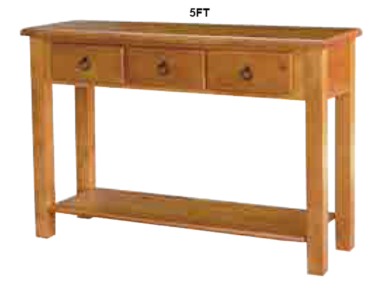 DEEONE (AUSSIE MADE) SOFA / HALL TABLE WITH SQUARE LEGS COLLECTION - ASSORTED STAINED COLOURS - STARTING FROM $599