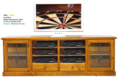 DIM 1 LOWLINE TV UNIT - 740(H) X 2000(W) - ASSORTED COLOURS AVAILABLE