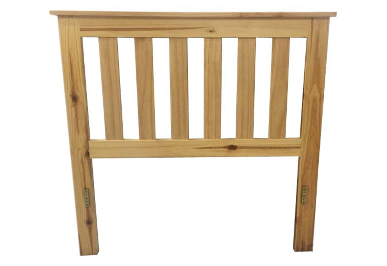 FEDERATION (AUSSIE MADE) KING SINGLE BEDHEAD - 1200(H) - ASSORTED STAINED COLOUR