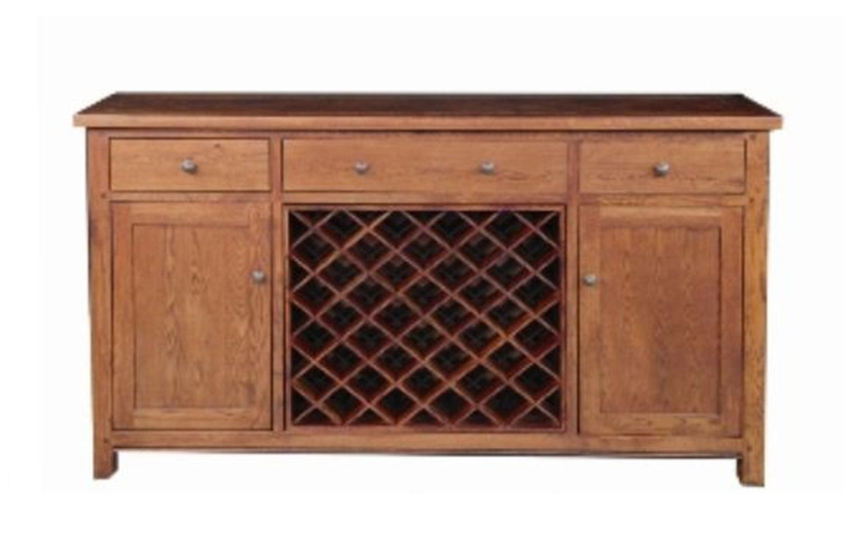 DUOLYN  3 DRAWER AND 40 BOTTLE WINE RACK  (MODEL16-1-18-1-13-15-21-914-20) - 1015(H) x 1900(W) x 450(D)  - AS PICTURED
