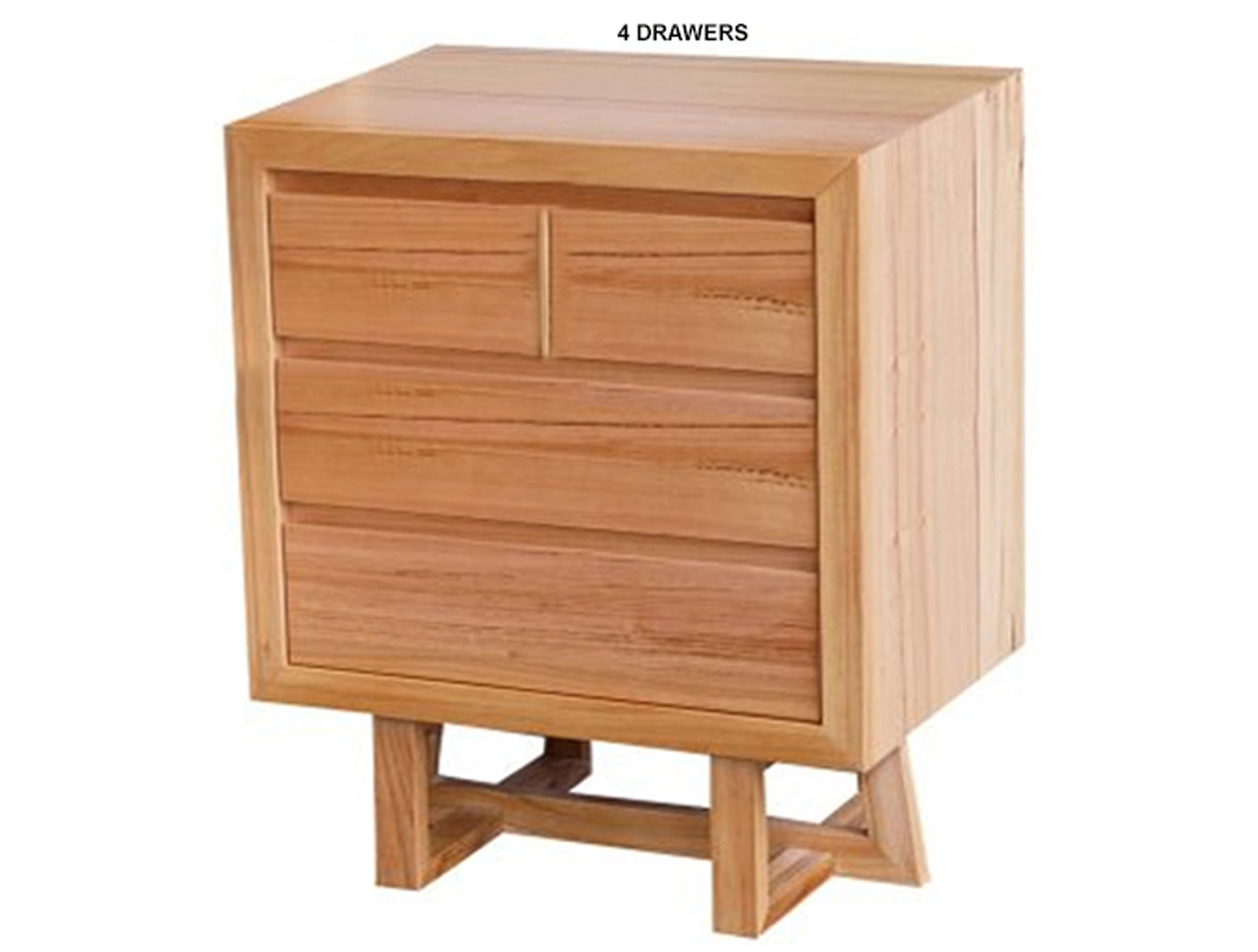 DANTE (AUSSIE MADE) BEDSIDE TABLE COLLECTION - TASSIE OAK COMBINATION - ASSORTED STAINED COLOURS - STARTING FROM $599