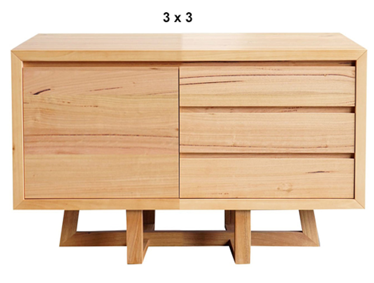 DANTE (AUSSIE MADE) BUFFET COLLECTION - TASSIE OAK COMBINATION - ASSORTED STAINED COLOURS - STARTING FROM $1499