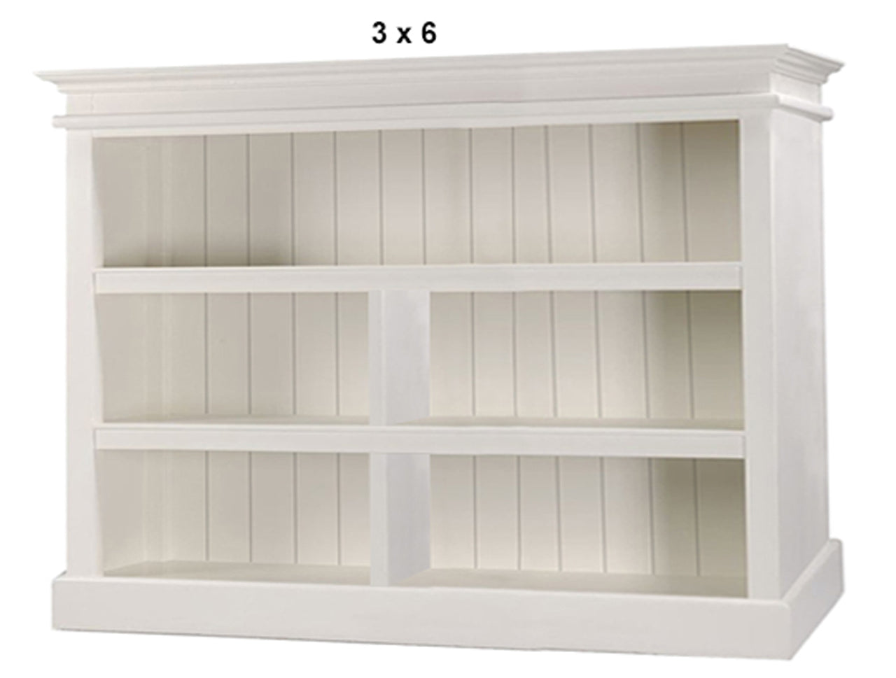 DARIA (AUSSIE MADE) LOWLINE BOOKCASE COLLECTION - ASSORTED PAINTED COLOURS - STARTING FROM $849