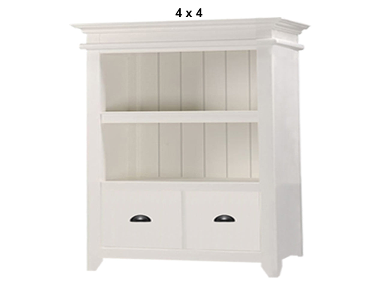 DARIA (AUSSIE MADE) LOWLINE BOOKCASE WITH 2 DRAWERS COLLECTION - ASSORTED PAINTED COLOURS - STARTING FROM $1049