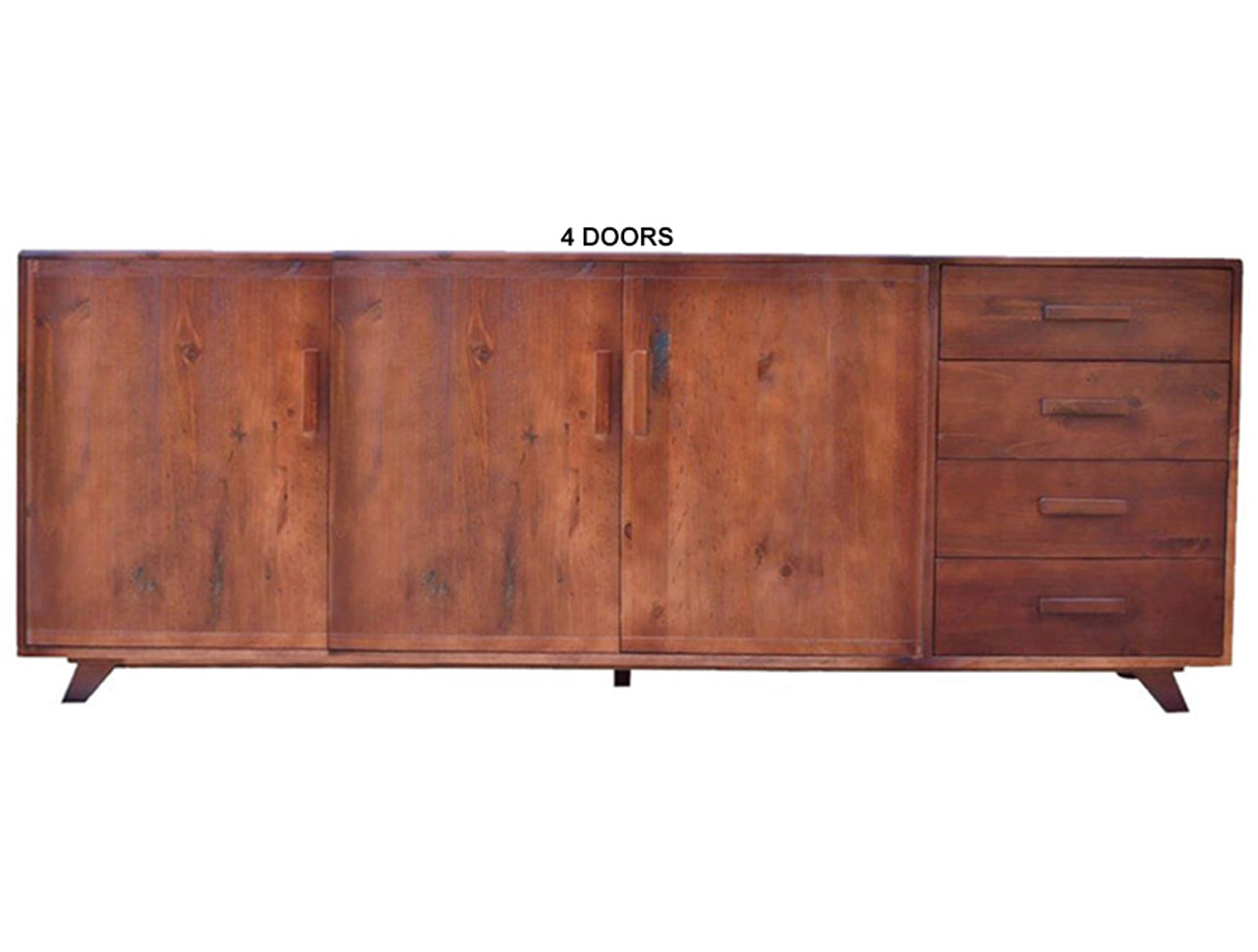 DENVER (AUSSIE MADE) BUFFET WITH SCANDI LEGS COLLECTION - ASSORTED STAINED COLOURS - STARTING FROM $899