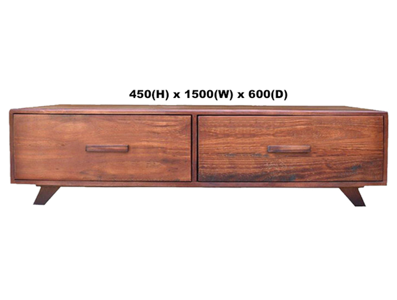 DENVER (AUSSIE MADE) 2 DRAWER COFFEE TABLE COLLECTION - ASSORTED STAINED COLOURS - STARTING FROM $599