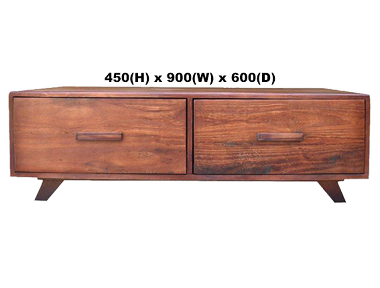 DENVER (AUSSIE MADE) 2 DRAWER COFFEE TABLE COLLECTION - ASSORTED STAINED COLOURS - STARTING FROM $599