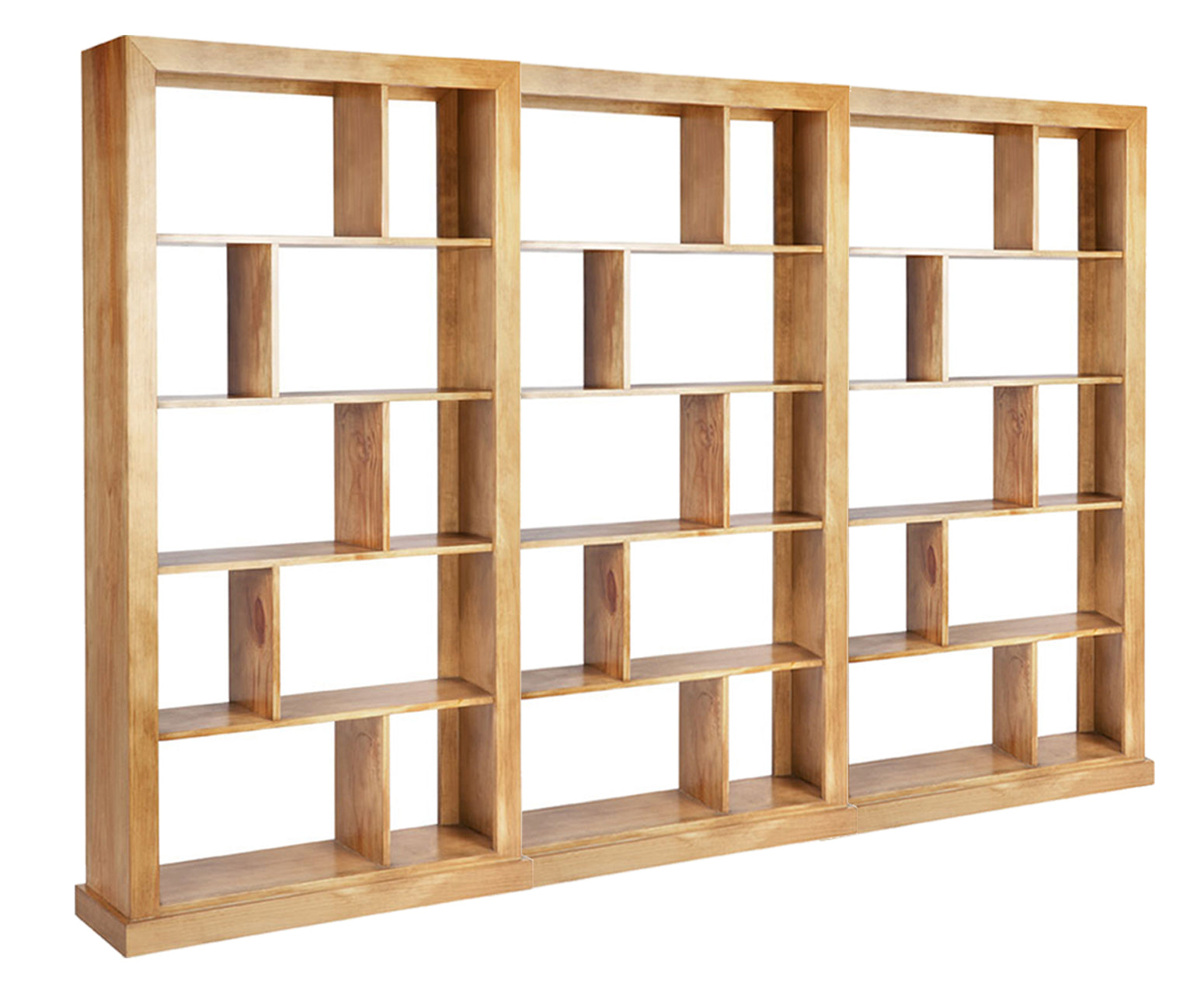 DERBY (AUSSIE MADE) 30 BOX STAGGERED ROOM DIVIDER - 2000(H) x 3000(W) - (3 SECTIONS) -  ASSORTED COLOURS