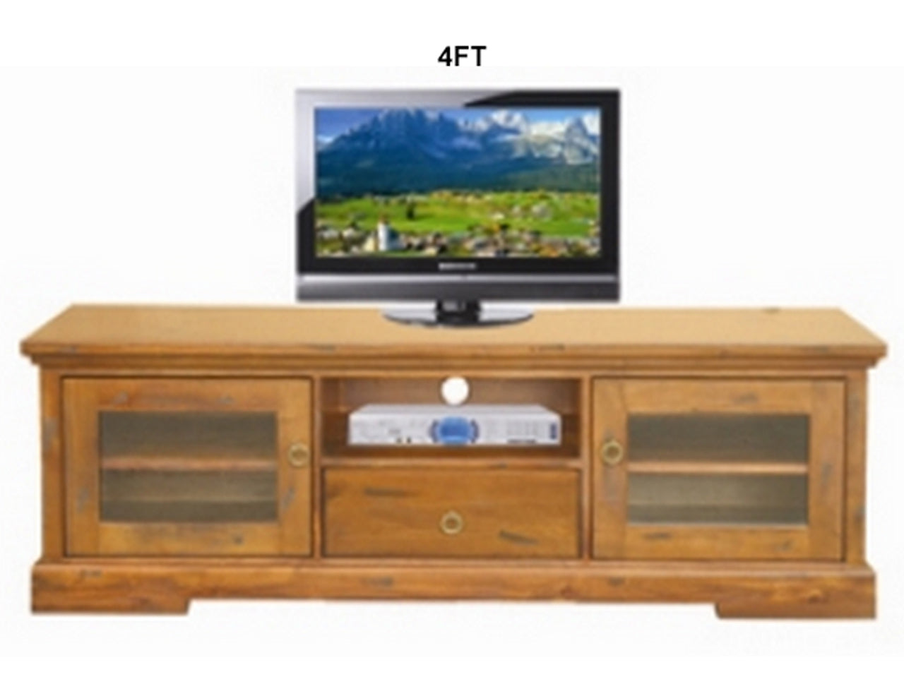 DONSILIA (AUSSIE MADE) LOWLINE TV ENTERTAINMENT UNIT WITH 2 DOOR & 1 DRAWER COLLECTION - ASSORTED STAINED COLOURS - STARTING FROM $799