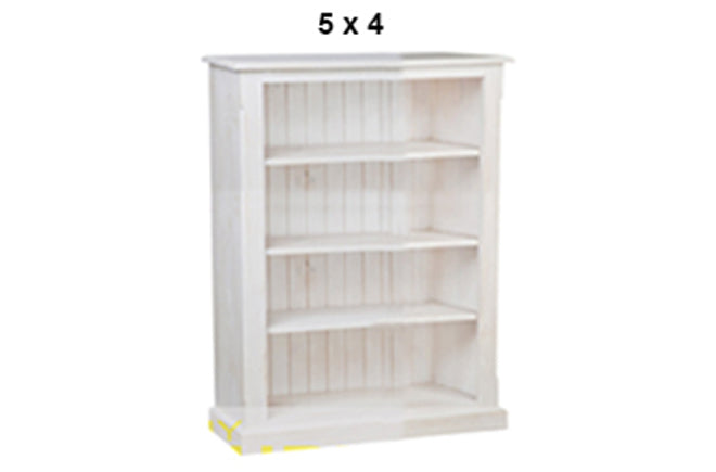 DRAGON (AUSSIE MADE) LOWLINE WITH 70mm FACINGS BOOKCASE COLLECTION - ASSORTED PAINTED COLOURS - STARTING FROM $599