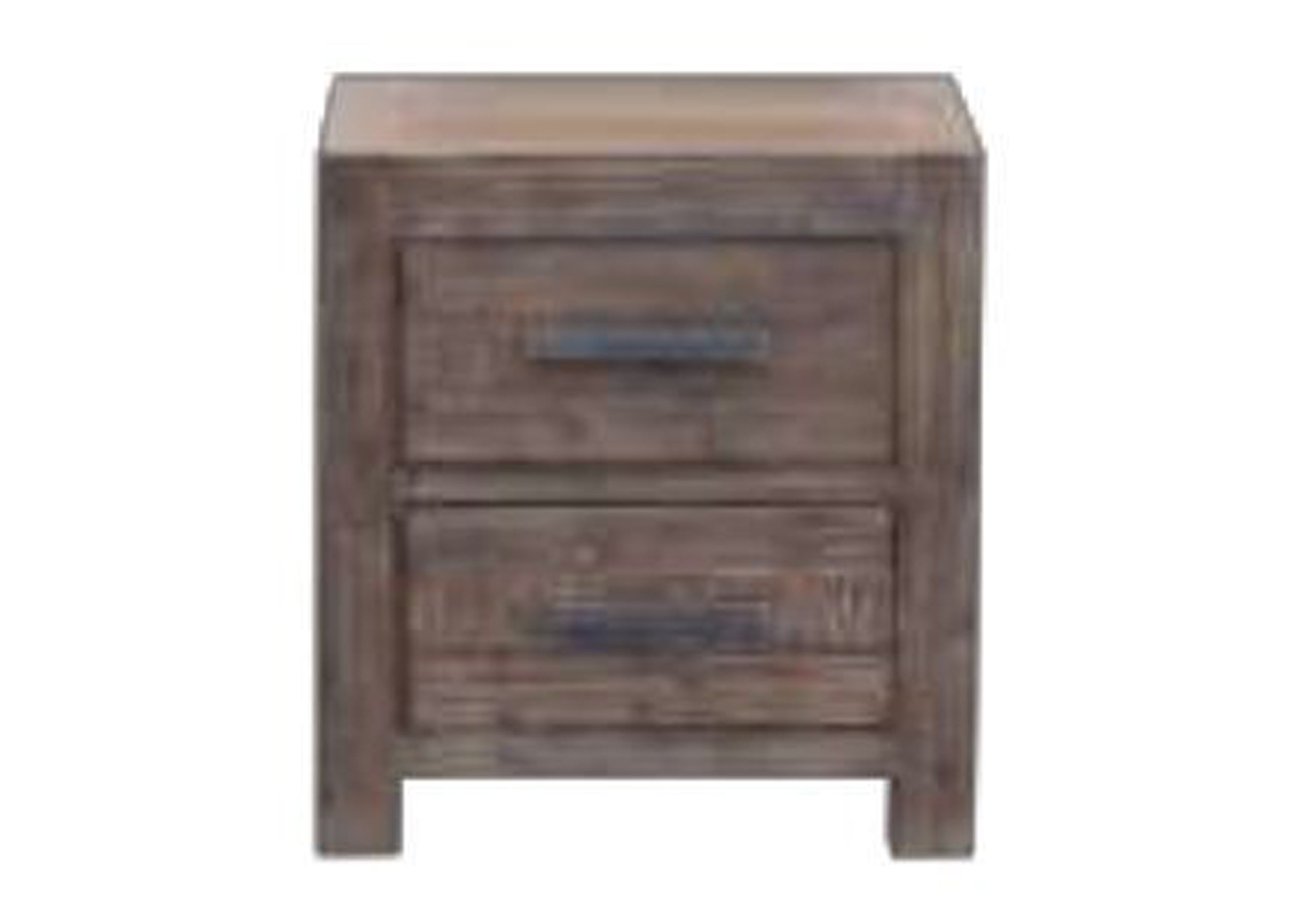 EDISON CROSS QUEEN 4 PIECE TALLBOY BEDROOM SUITE - BRUSHED BROWN