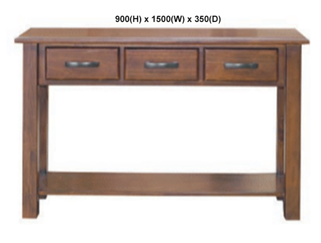 EDWARD (AUSSIE MADE) HALL / CONSOLE TABLE COLLECTION - ASSORTED STAINED COLOURS - STARTING FROM $599