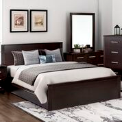 SINGLE OR KING SINGLE AMAZING 3 PIECE BEDROOM SUITE (MODEL:3-18-5) - CHOCOLATE