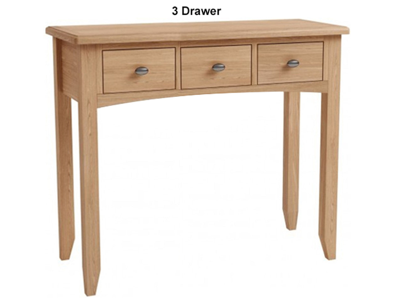 ELEGANCE (AUSSIE MADE) CONSOLE TABLE COLLECTION - TASSIE OAK COMBINATION - ASSORTED PAINTED COLOURS - STARTING FROM $499