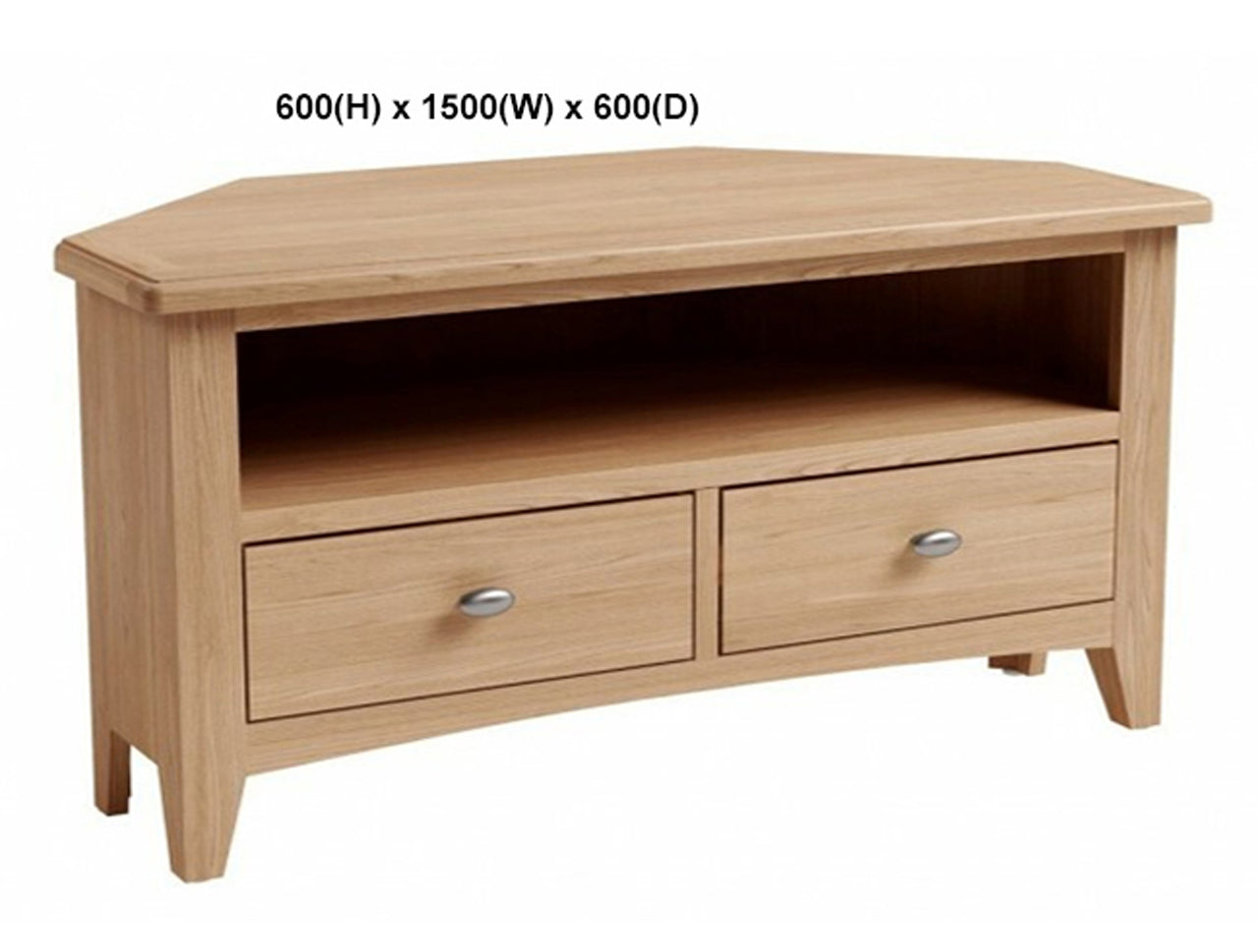 ELEGANCE (AUSSIE MADE) CORNER TV ENTERTAINMENT UNIT COLLECTION - TASSIE OAK COMBINATION - ASSORTED STAINED COLOURS - STARTING FROM $899