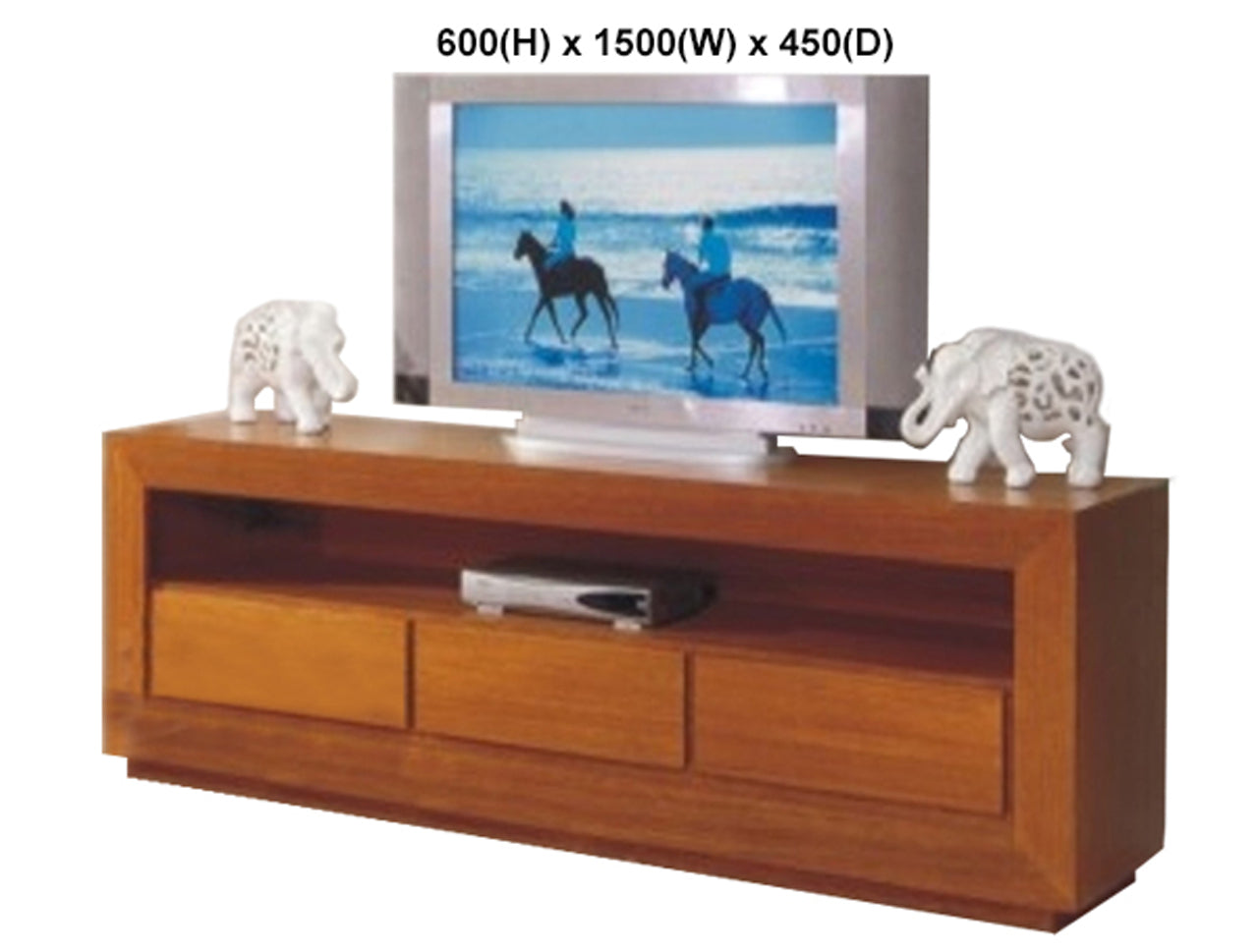 ELKE (AUSSIE MADE) LOWLINE TV UNIT WITH 3 DRAWERS COLLECTION - ASSORTED STAINED COLOURS - STARTING FROM $1799