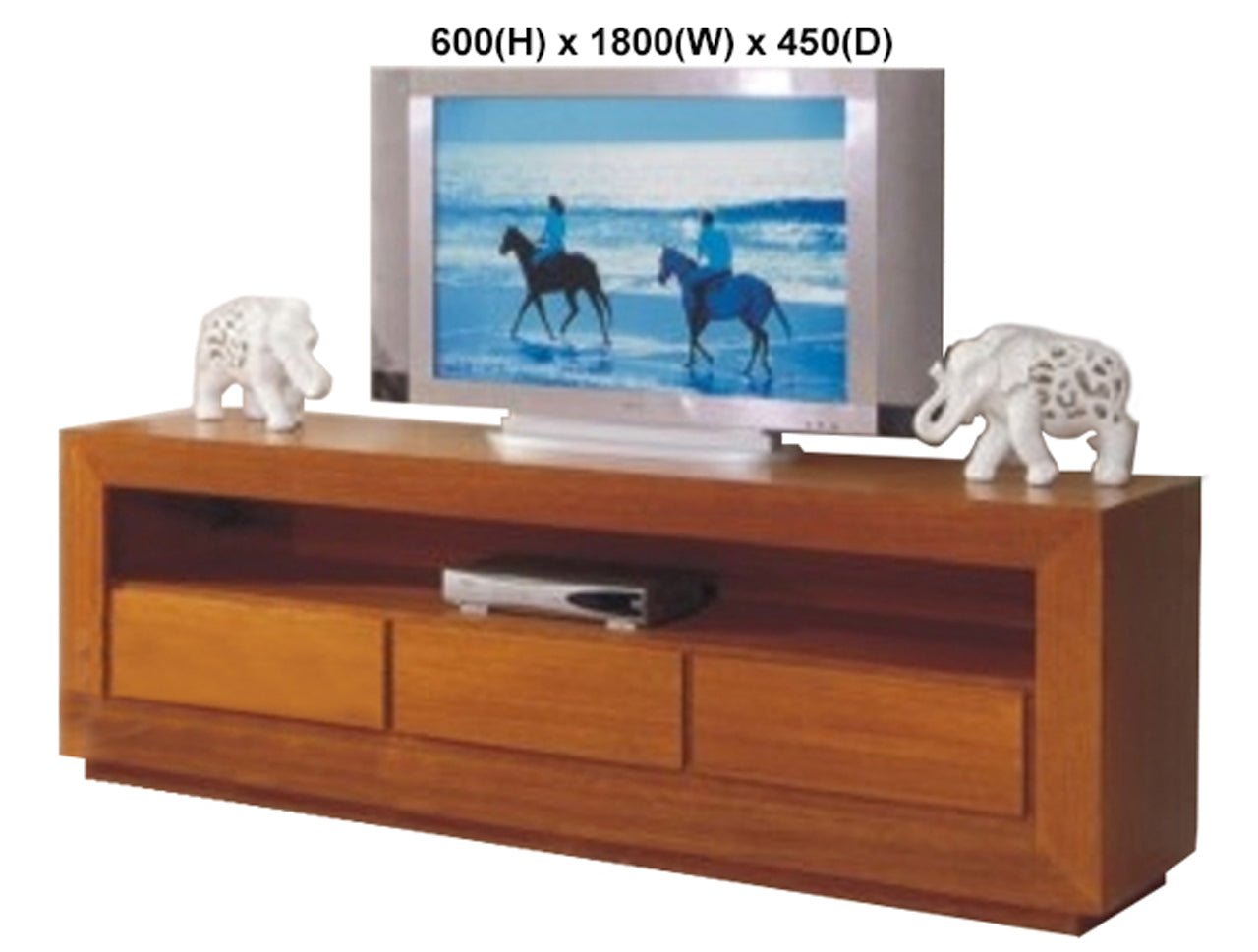 ELKE (AUSSIE MADE) LOWLINE TV UNIT WITH 3 DRAWERS COLLECTION - ASSORTED STAINED COLOURS - STARTING FROM $1799
