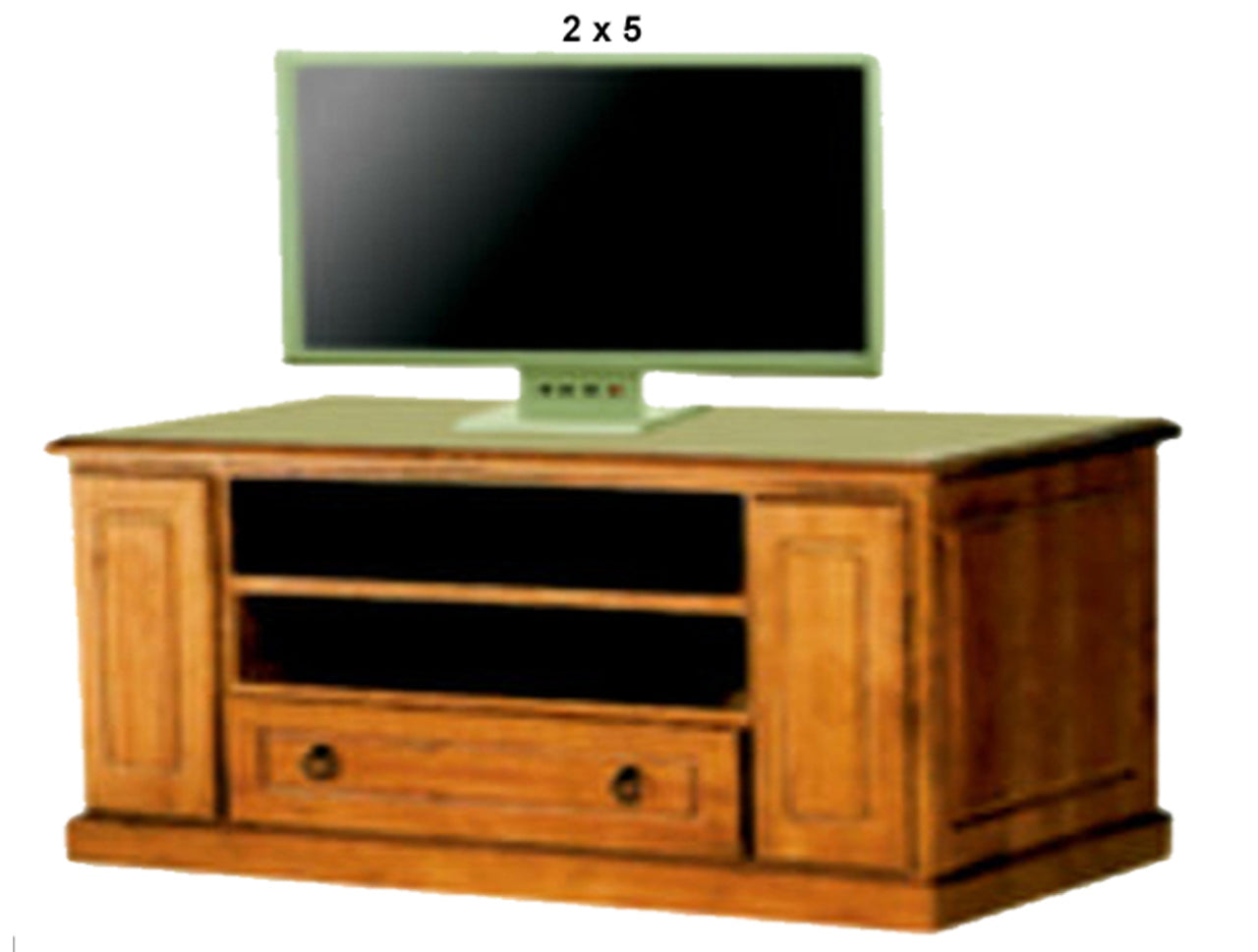 ELTHAM (AUSSIE MADE) LOWLINE TV UNIT WITH 2 DVD/CD PULLOUTS & 1 DRAWER COLLECTION - ASSORTED STAINED COLOURS - STARTING FROM $999