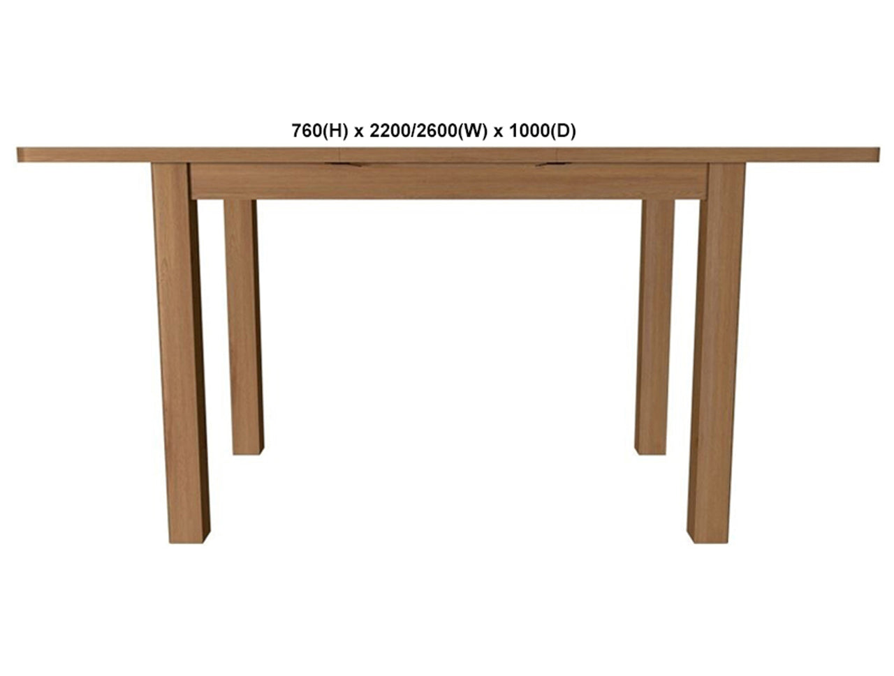 EMINENCE (AUSSIE MADE) EXTENSION OAK DINING TABLE COLLECTION - ASSORTED STAINED COLOURS - STARTING FROM $1799