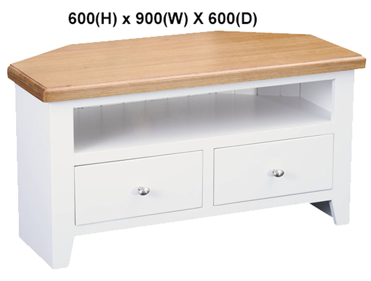 EMMETT (AUSSIE MADE) TV CORNER UNIT WITH 2 DRAWERS COLLECTION - ASSORTED PAINTED COLOURS - STARTING FROM $899