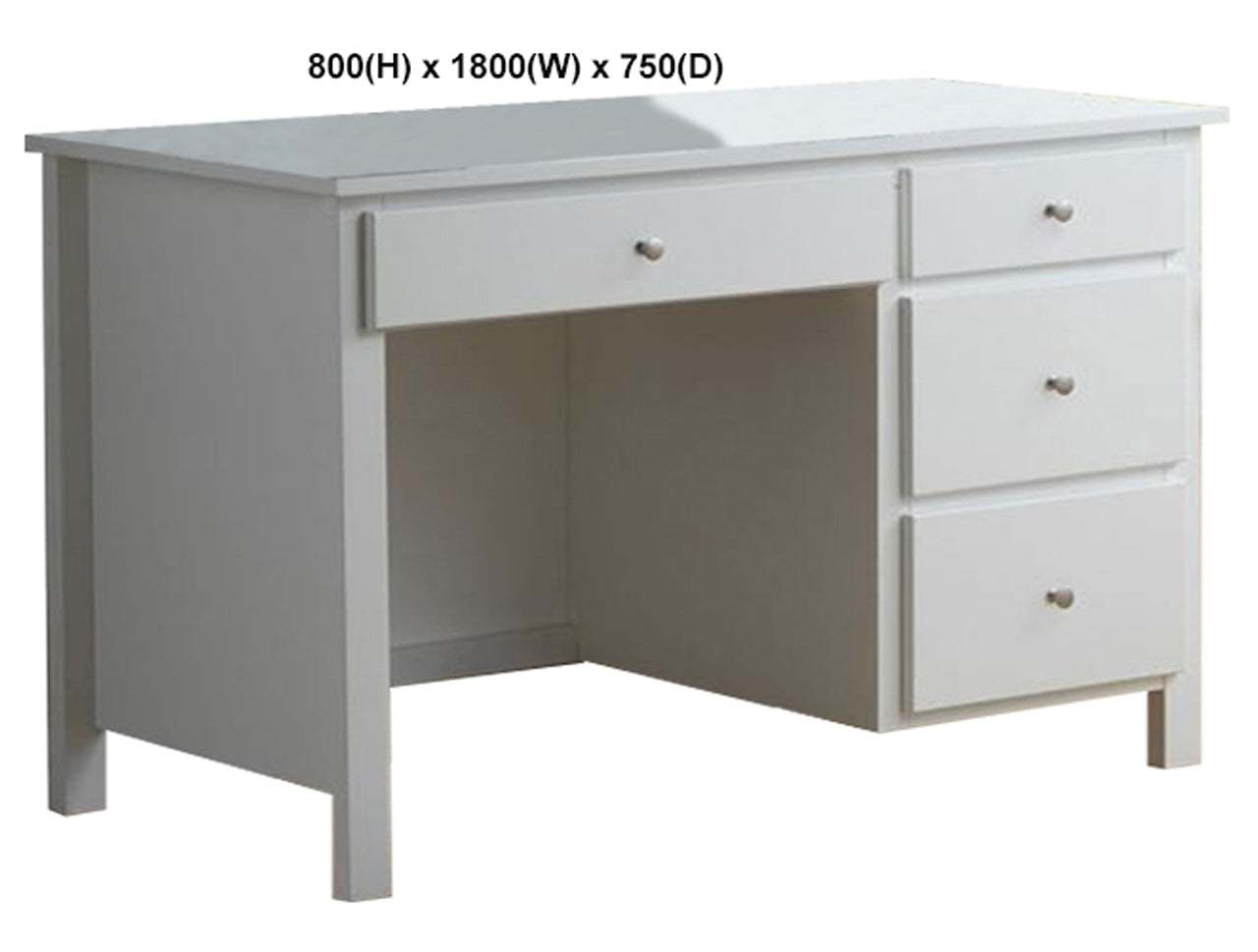 EMPRESS (AUSSIE MADE) DESK COLLECTION - ASSORTED PAINTED COLOURS - STARTING FROM $999