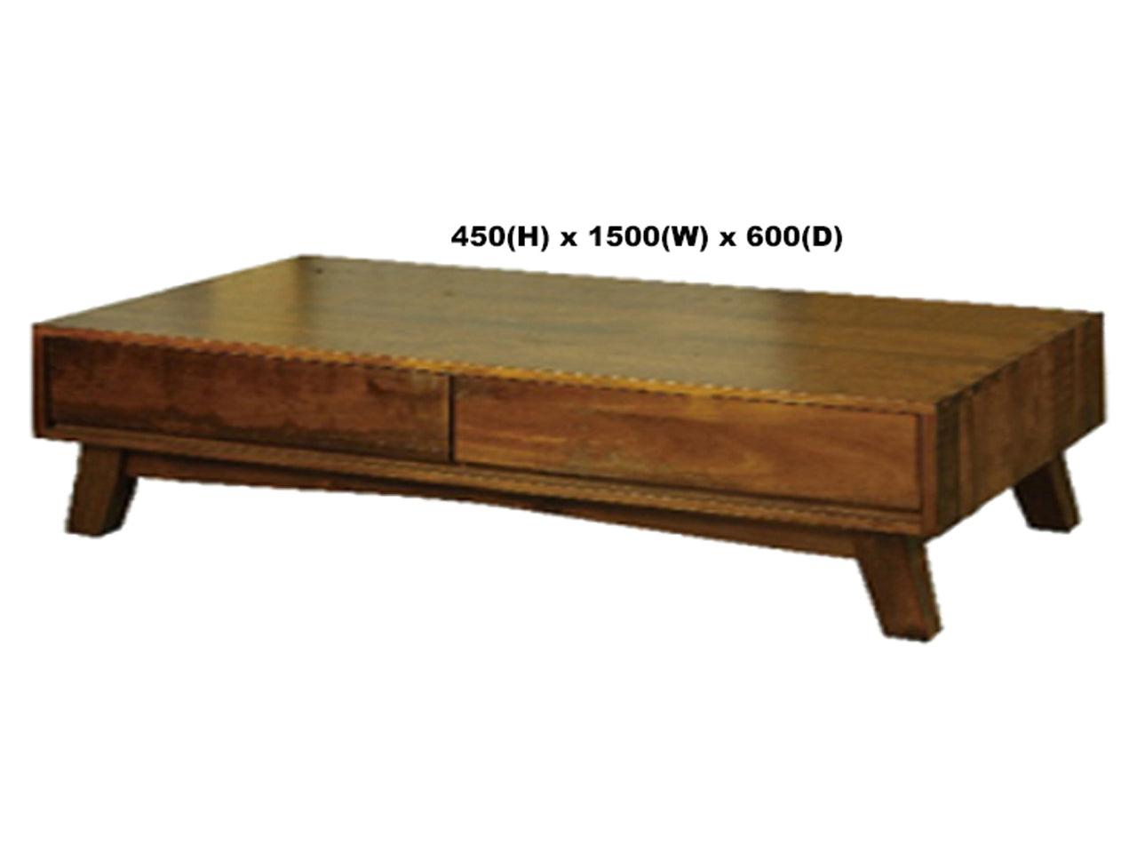 EUREKA (AUSSIE MADE) 2 DRAWER COFFEE TABLE COLLECTION - ASSORTED STAINED COLOURS - STARTING FROM $599