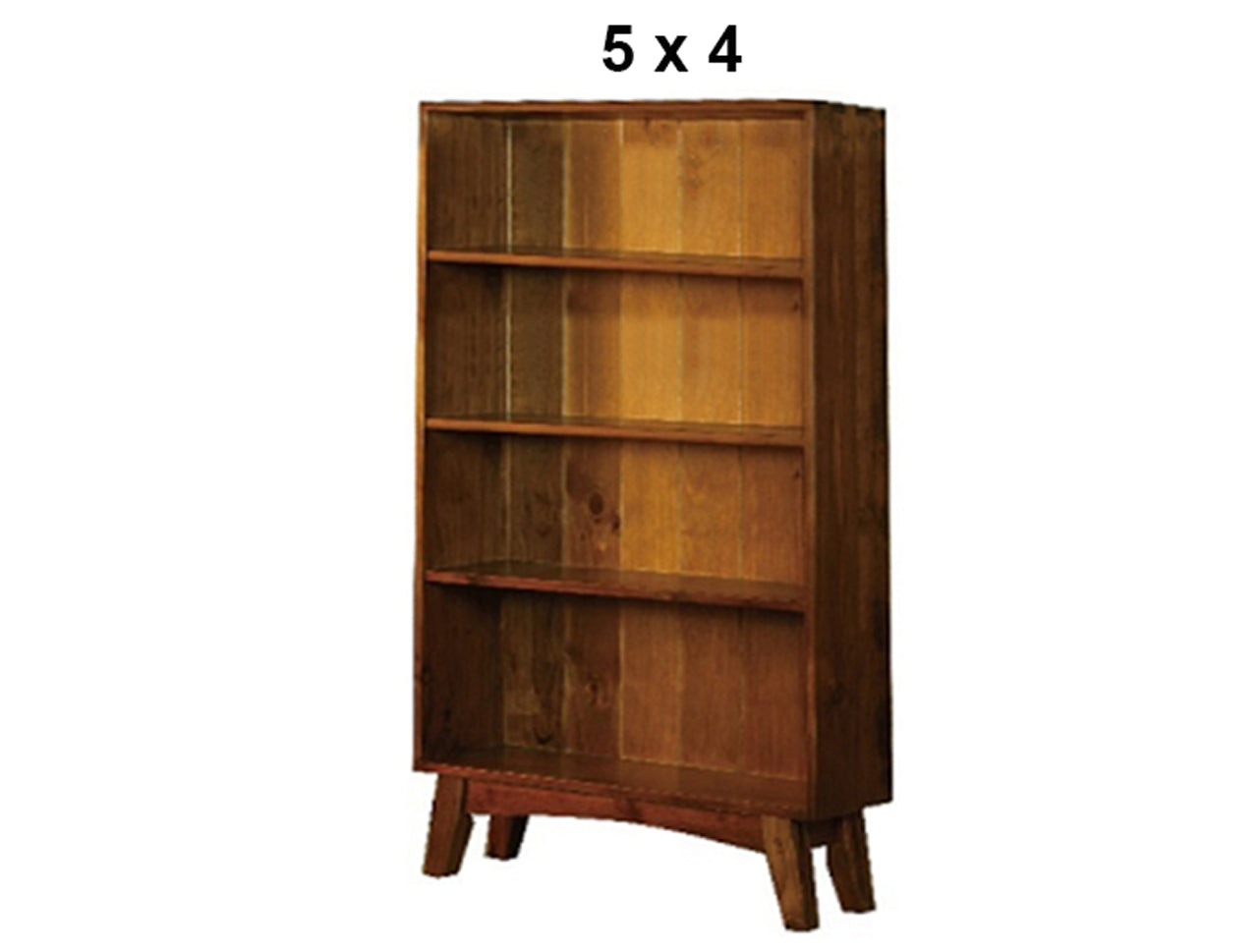 EUREKA (AUSSIE MADE) LOWLINE BOOKCASE COLLECTION - ASSORTED STAINED COLOURS - STARTING FROM $449