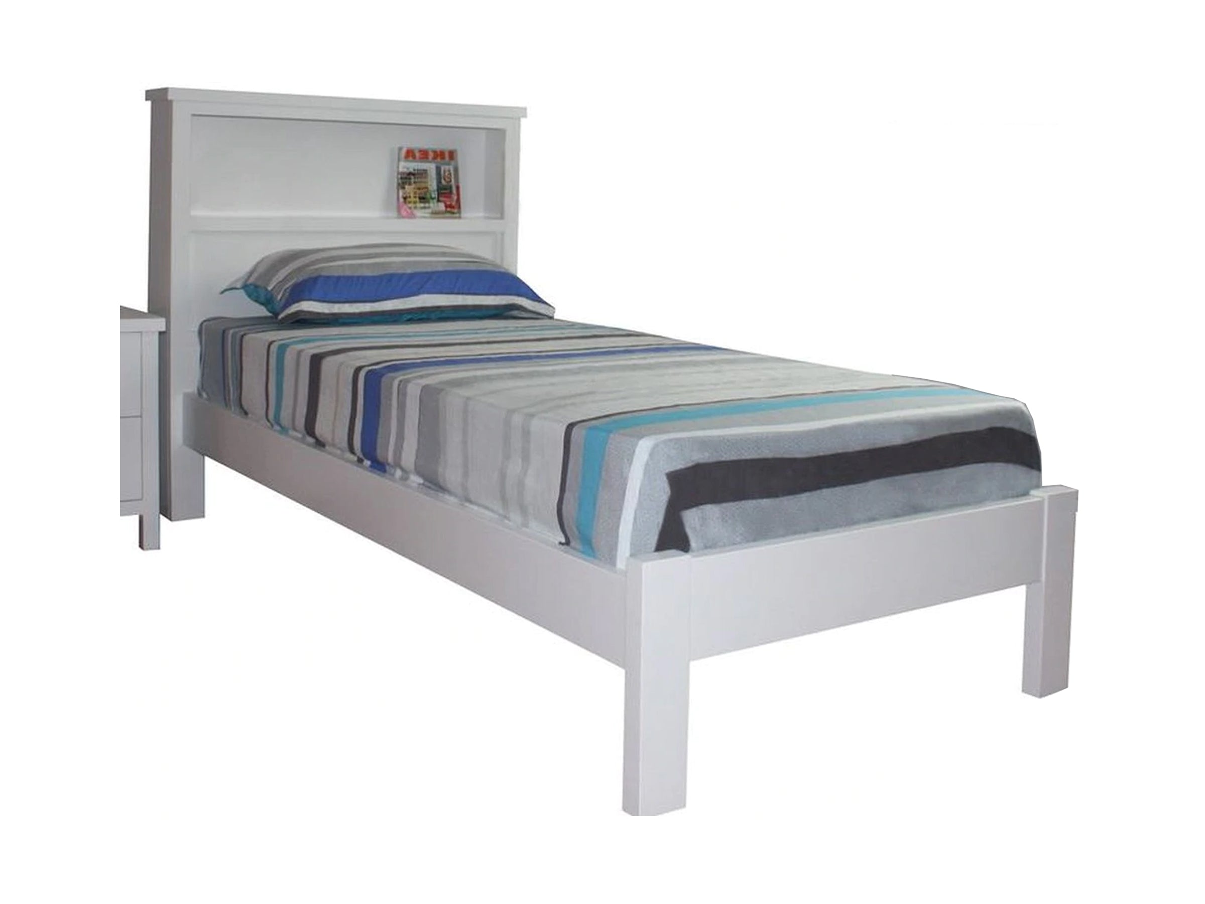 QUEEN FLORENTINA (AUSSIE MADE) BED - ASSORTED PAINTED COLOURS