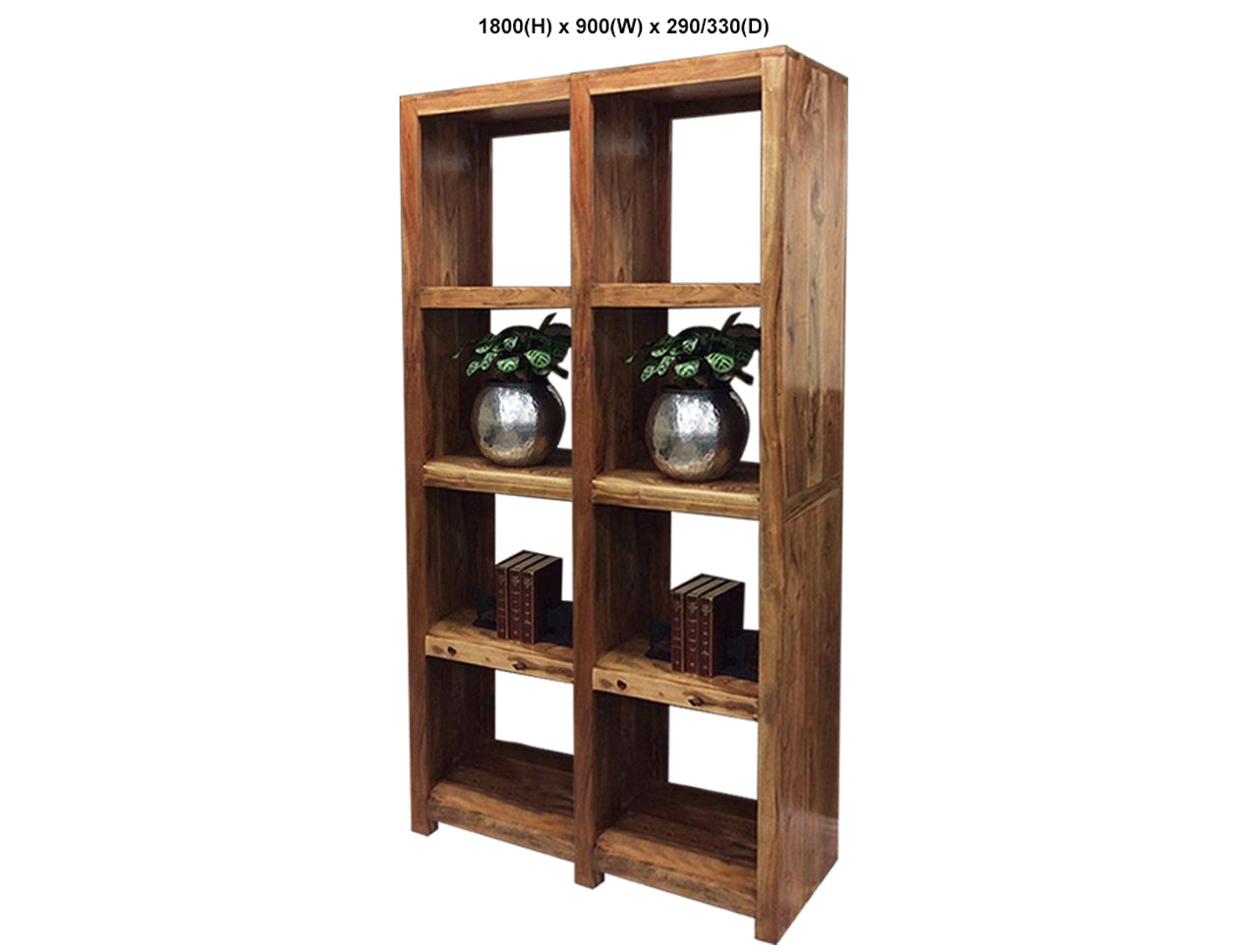 FOUNDATION (AUSSIE MADE) CUBE BOOKCASE COLLECTION - ASSORTED STAINED COLOURS - STARTING FROM $699