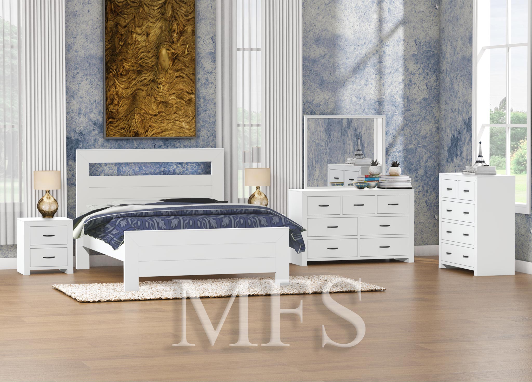 KING SINGLE BUSTIN BED (CUSTOM MADE) - ASSORTED COLOURS