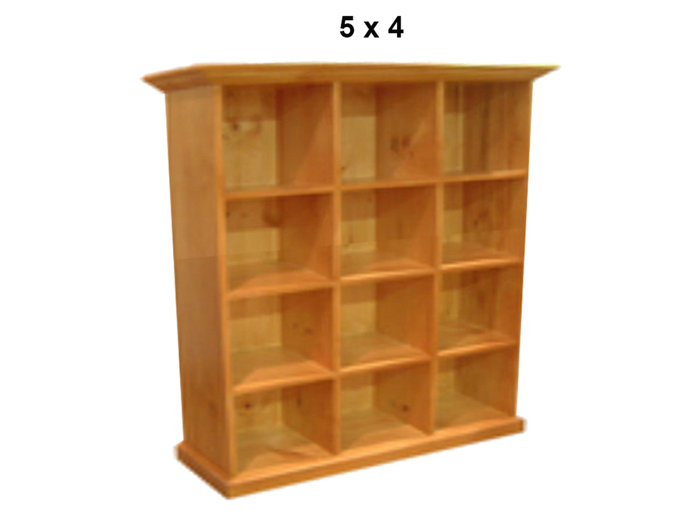 FEDERATION CUBIC (AUSSIE MADE) LOWLINE BOOKCASE COLLECTION - ASSORTED STAINED COLOURS - STARTING FROM $399