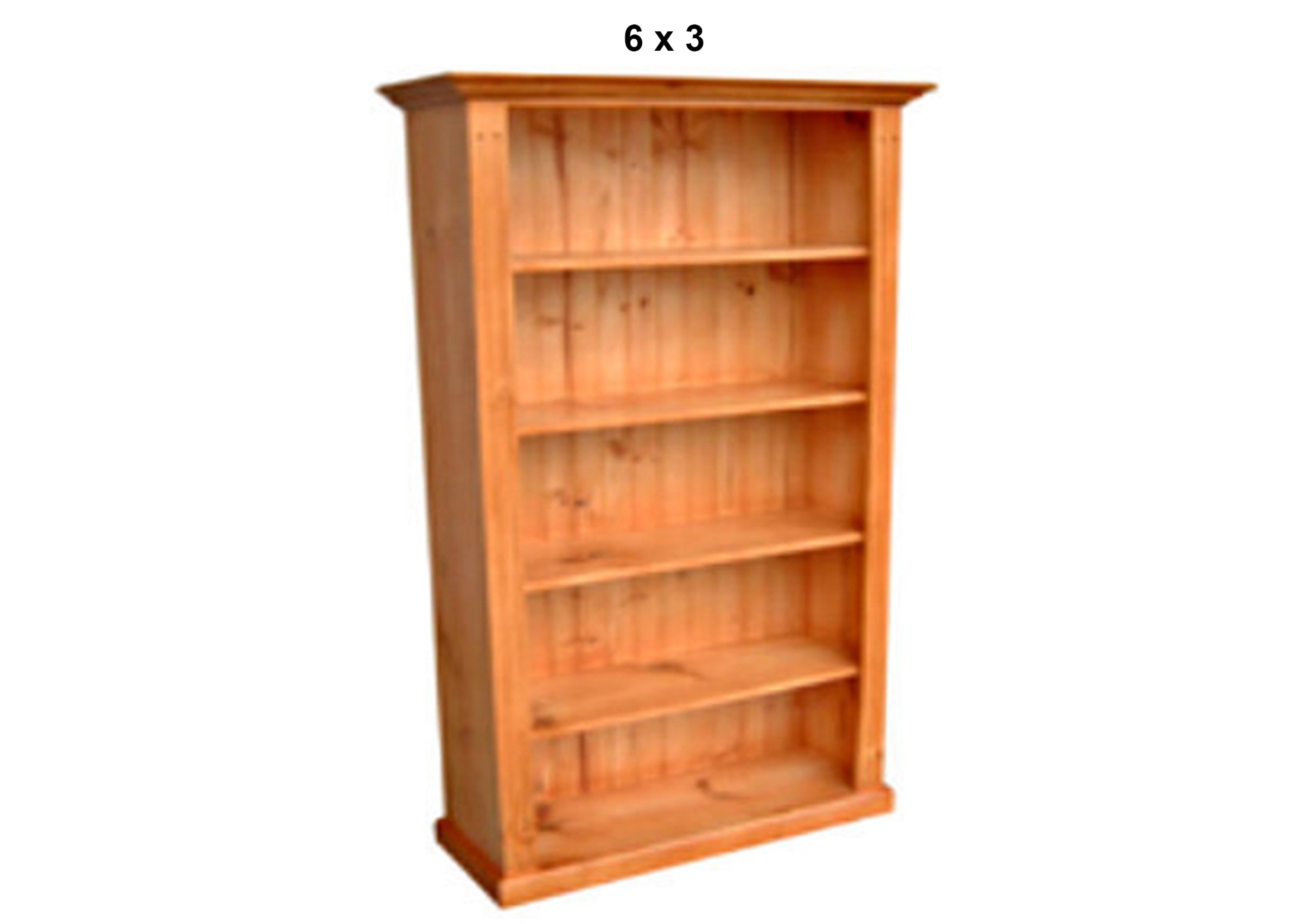 FEDERATION DELUXE (AUSSIE MADE) HIGHLINE BOOKCASE WITH TWIN GROOVED 70MM FACINGS COLLECTION - ASSORTED STAINED COLOURS - STARTING FROM $799