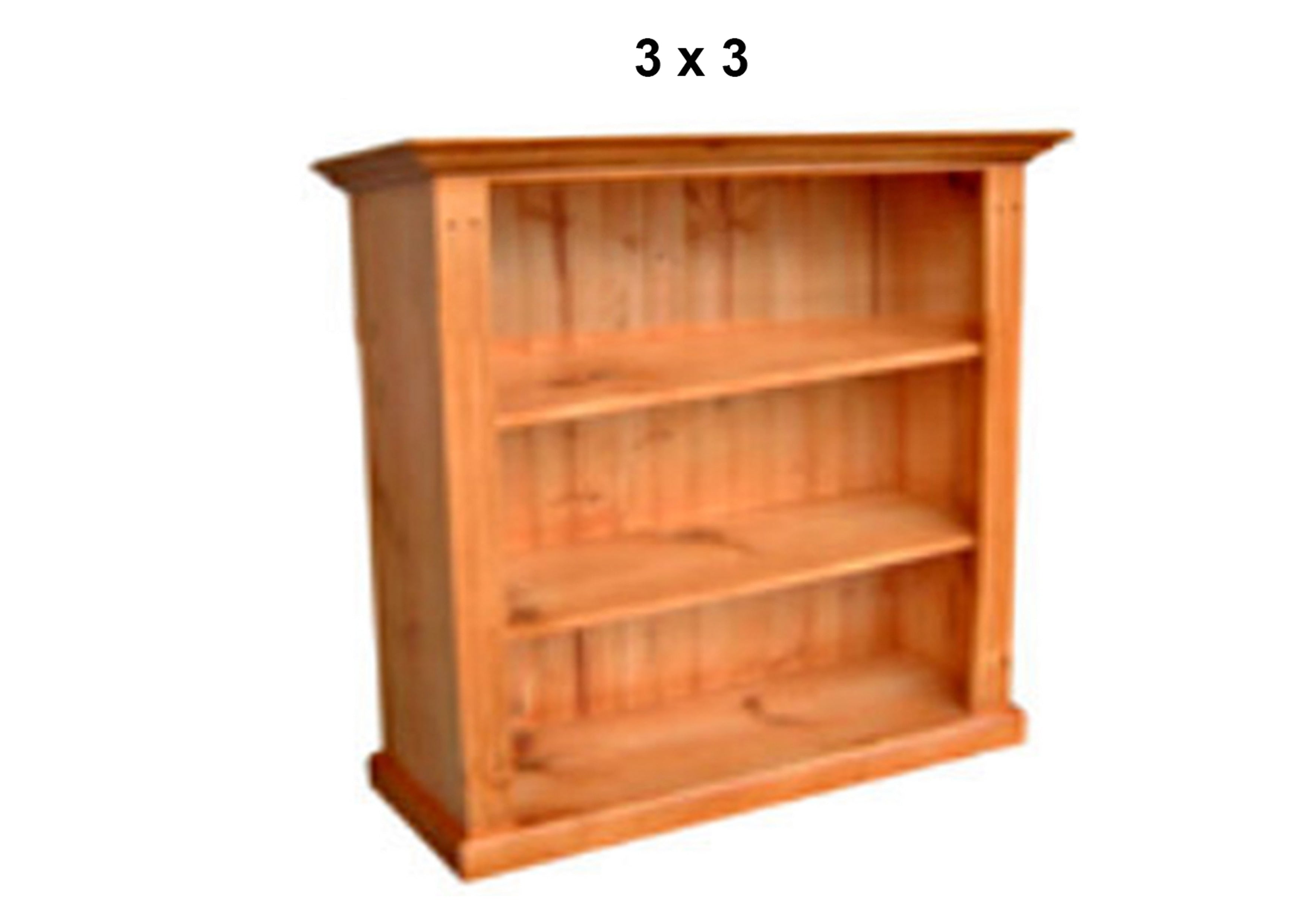 FEDERATION DELUXE (AUSSIE MADE) LOWLINE BOOKCASE COLLECTION - ASSORTED STAINED COLOURS - STARTING FROM $499