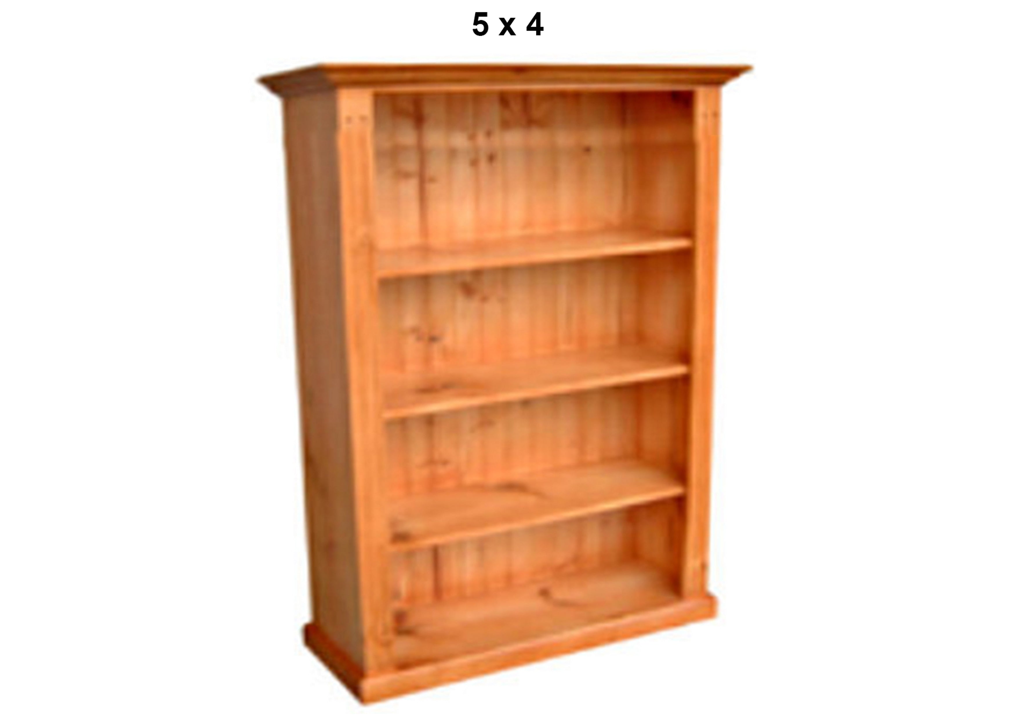 FEDERATION DELUXE (AUSSIE MADE) LOWLINE BOOKCASE COLLECTION - ASSORTED STAINED COLOURS - STARTING FROM $499