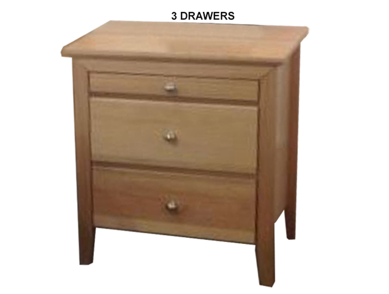 GLADSTONE (AUSSIE MADE) BEDSIDE TABLE COLLECTION - TASSIE OAK COMBINATION - ASSORTED STAINED COLOURS - STARTING FROM $599