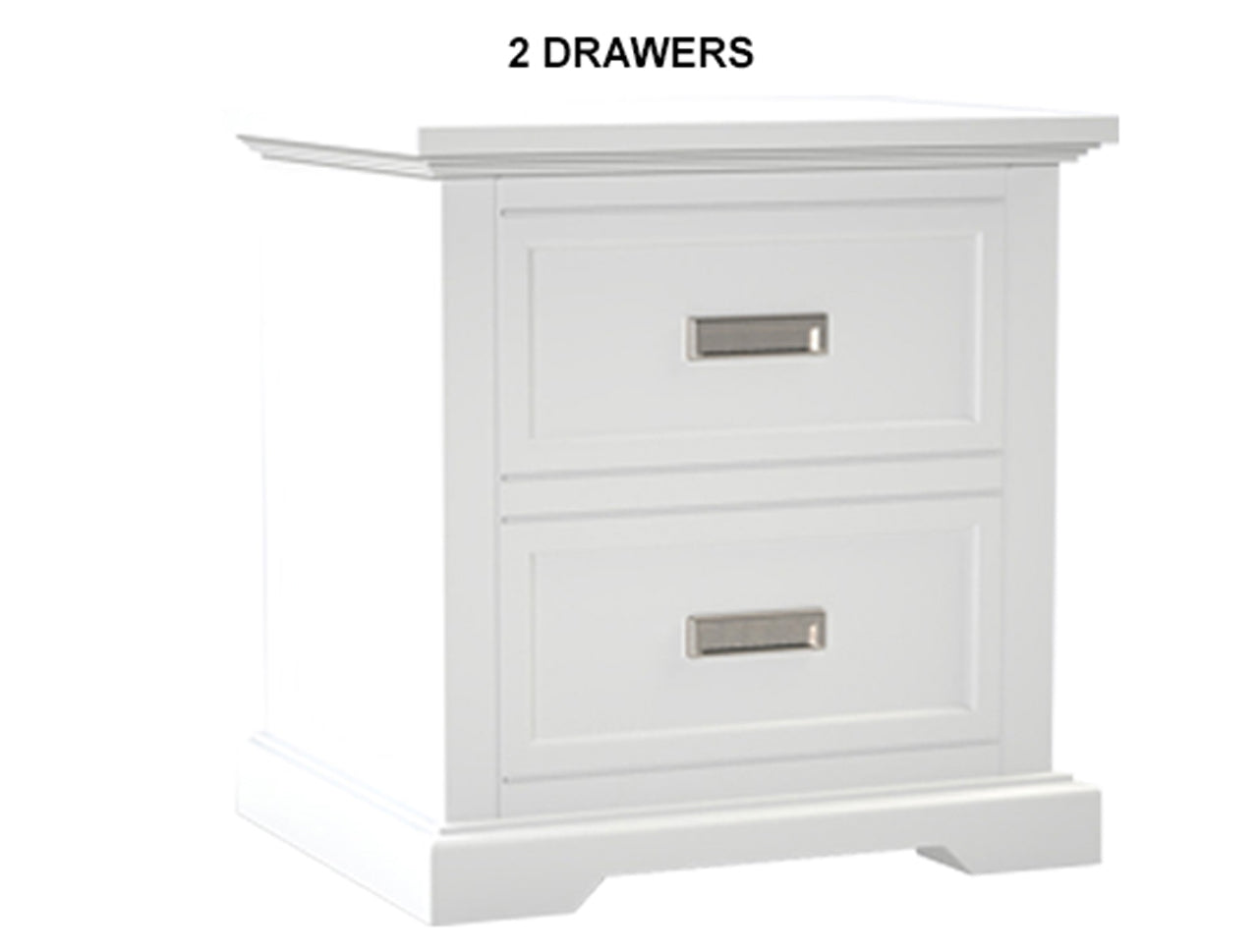 HAMPTONS (AUSSIE MADE) BEDSIDE TABLE COLLECTION - ASSORTED PAINTED COLOURS - STARTING FROM $399