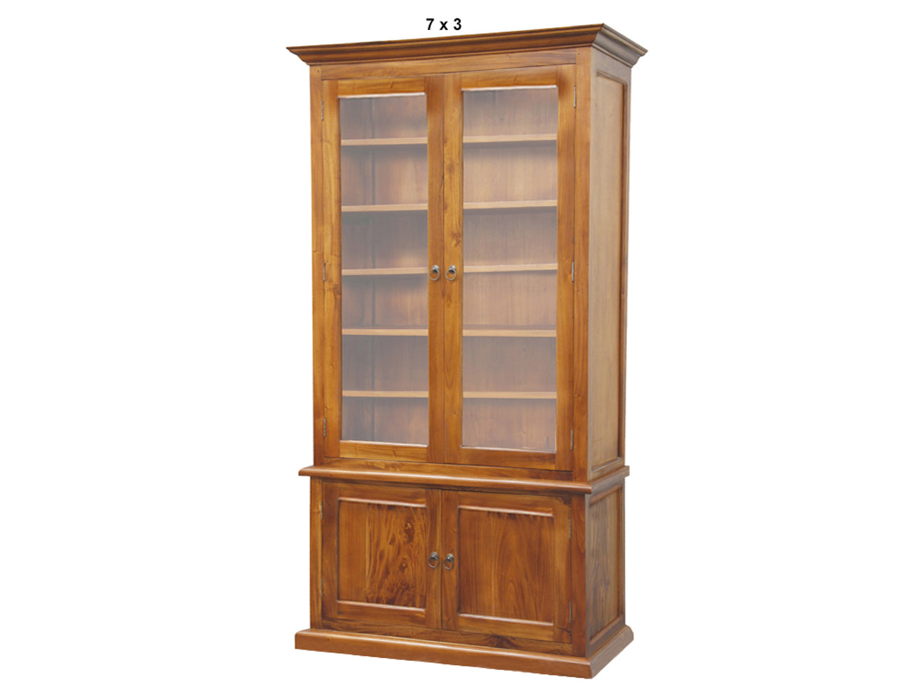 HELENBURG (AUSSIE MADE) 4 DOOR LIBRARY UNIT WITH PICTURE FRAMED DOORS COLLECTION - ASSORTED STAINED COLOURS - STARTING FROM $1199