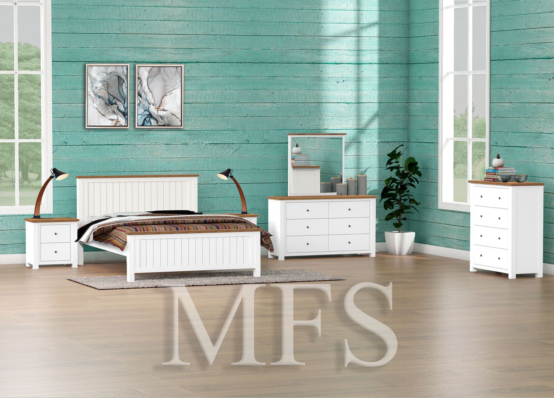 KING SINGLE HERVEY (CUSTOM MADE) BED - ASSORTED COLOURS