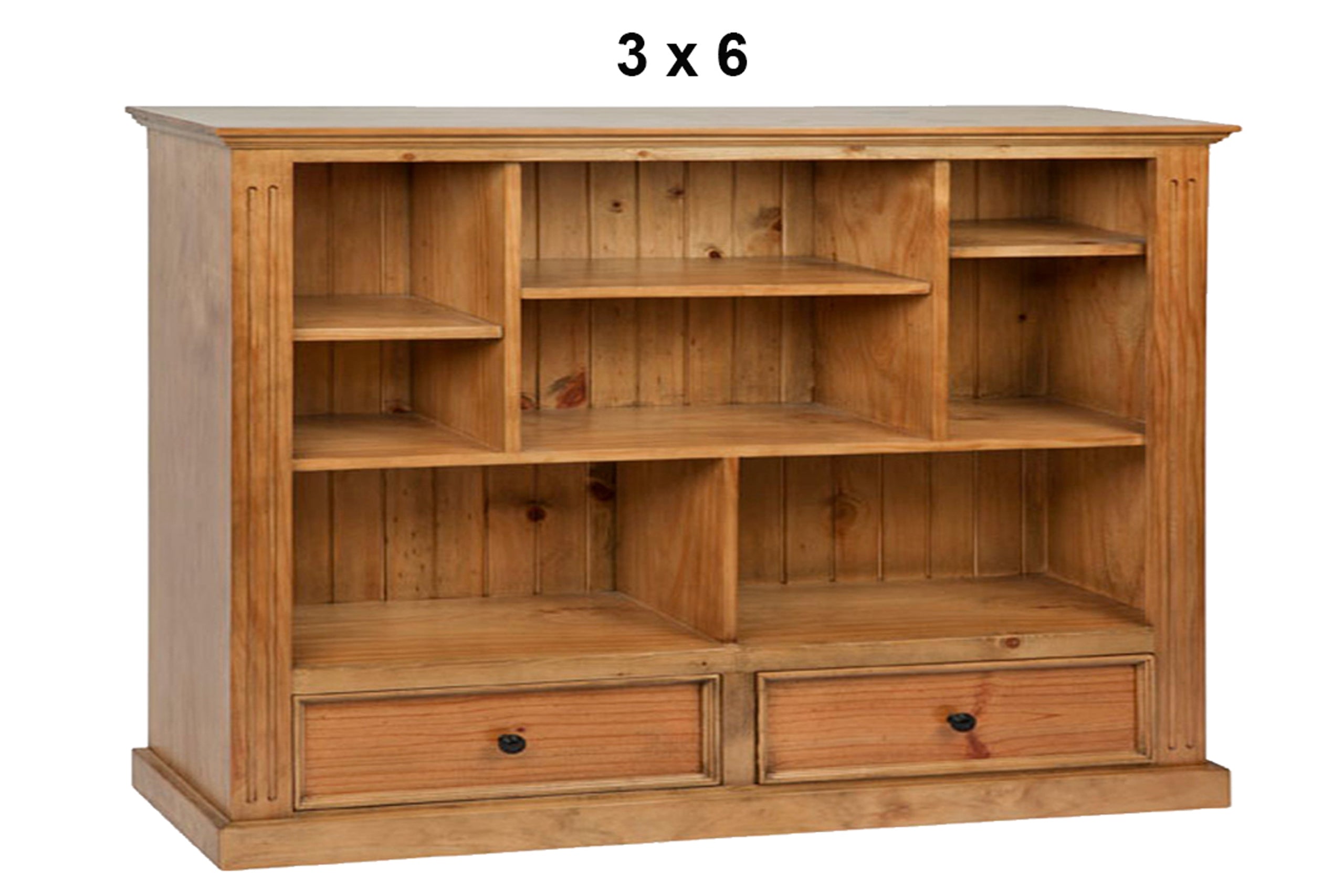 HERALDY (AUSSIE MADE) LOWLINE BOOKCASE COLLECTION - ASSORTED STAINED COLOURS - STARTING FROM $599
