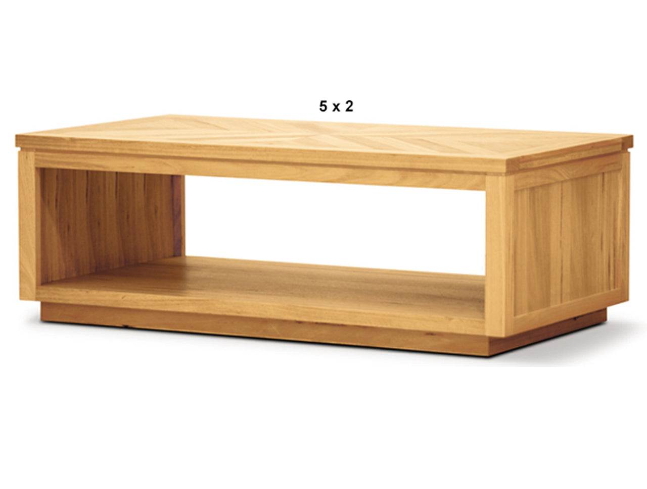 HIGHLAND (AUSSIE MADE) COFFEE TABLE (NO PARQUETRY) COLLECTION - TASSIE OAK COMBINATION - ASSORTED STAINED COLOURS - STARTING FROM $799