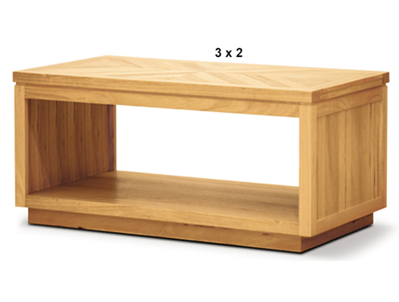 HIGHLAND (AUSSIE MADE) COFFEE TABLE (NO PARQUETRY) COLLECTION - TASSIE OAK COMBINATION - ASSORTED STAINED COLOURS - STARTING FROM $799