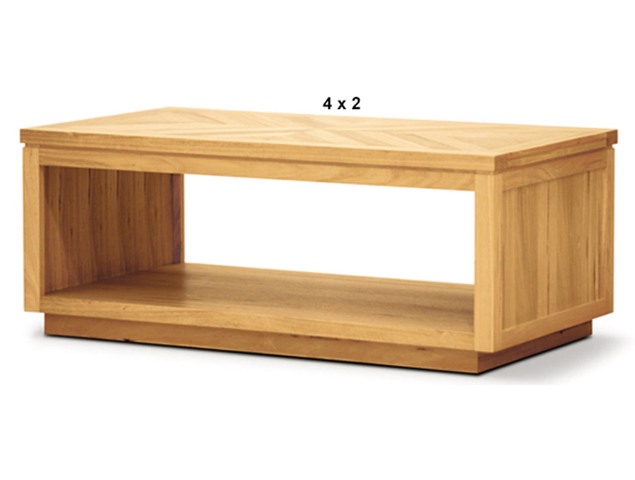 HIGHLAND (AUSSIE MADE) COFFEE TABLE (NO PARQUETRY) COLLECTION - TASSIE OAK COMBINATION - ASSORTED STAINED COLOURS - STARTING FROM $799