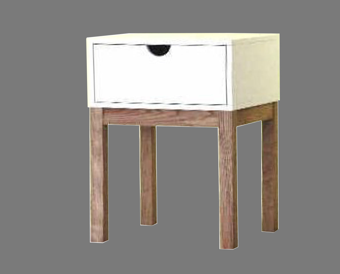 KING SINGLE CANOPY ARBOR 3 PIECE BEDROOM SUITE - AS PICTURED