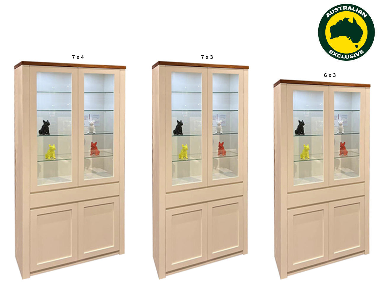 HOUSTON (AUSSIE MADE) LIBRARY UNIT COLLECTION - ASSORTED PAINTED COLOURS - STARTING FROM $1799