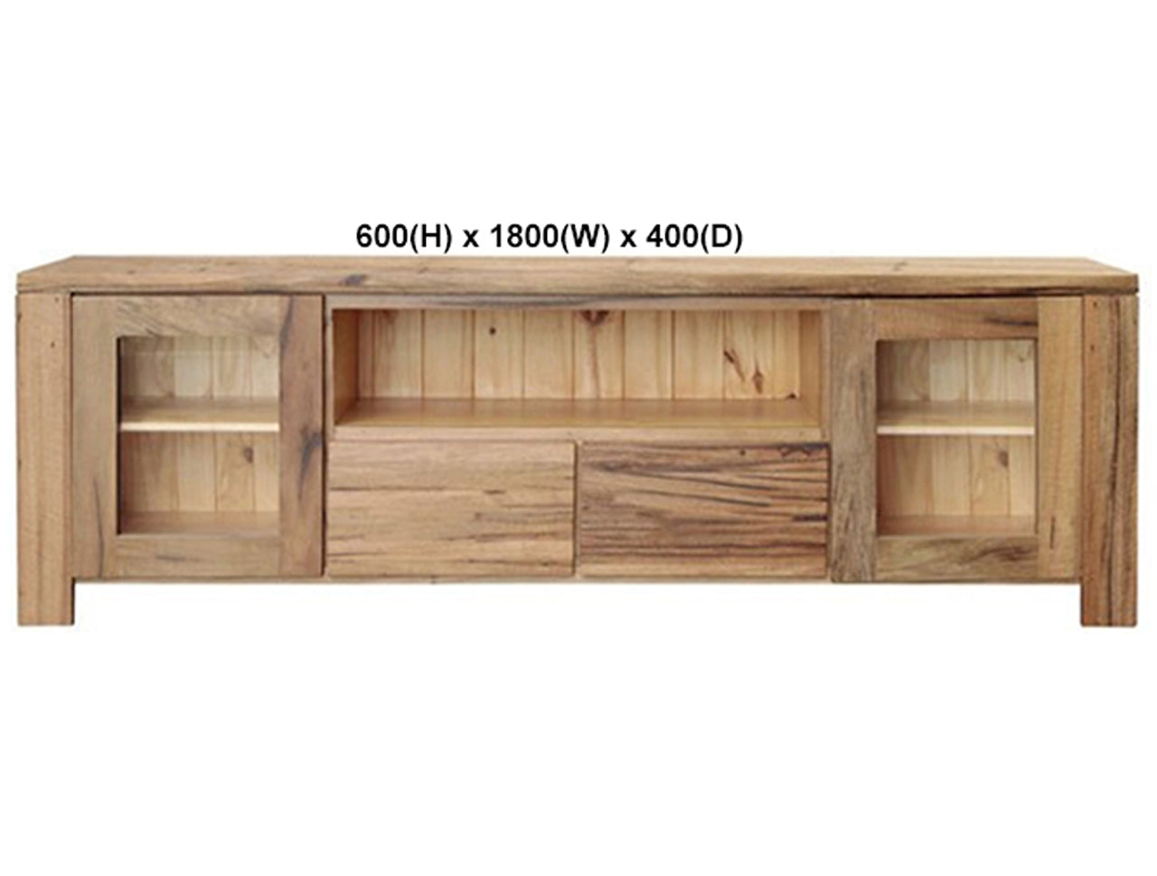 HUNTER (AUSSIE MADE) LOWLINE TV UNIT COLLECTION - TASSIE OAK COMBINATION - ASSORTED STAINED COLOURS - STARTING FROM $1699